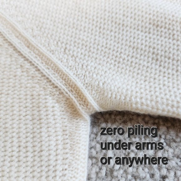 NWOT Brooks Brothers 100% cashmere "sweatshirt" sweater - Picture 7 of 11